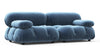 Bellini Sofa - Aegean Blue Velvet - Image 2