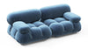 Bellini Sofa - Aegean Blue Velvet - Image 3