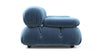 Bellini Sofa - Aegean Blue Velvet - Image 4