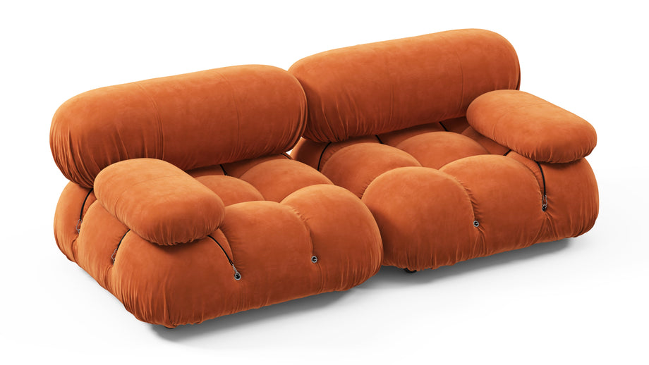 Sofá BelliniApricot Velvet