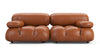 Bellini Sofa - Tan Premium Leather - Image 1