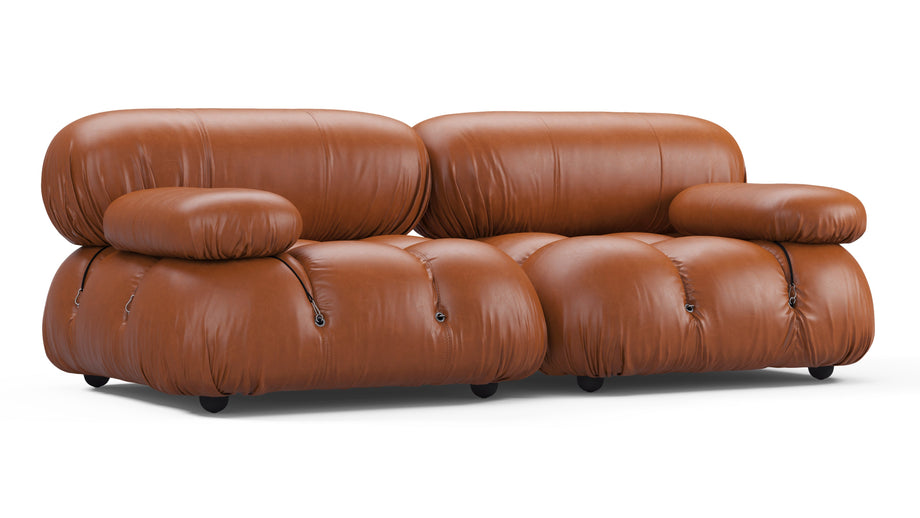 Sofá BelliniTan Premium Leather