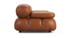 Bellini Sofa - Tan Premium Leather - Image 5