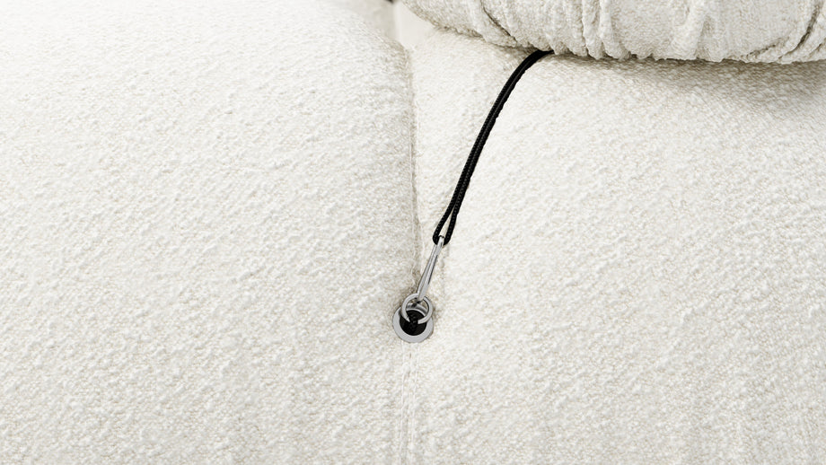 Sofá BelliniWhite Boucle