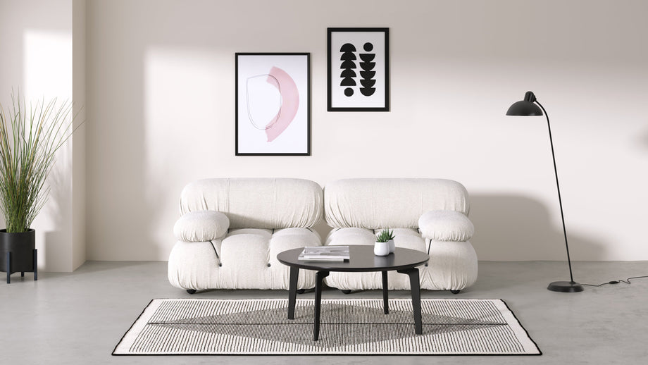 Sofá BelliniWhite Boucle