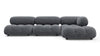 Bellini Sectional - Gray Boucle - Image 1