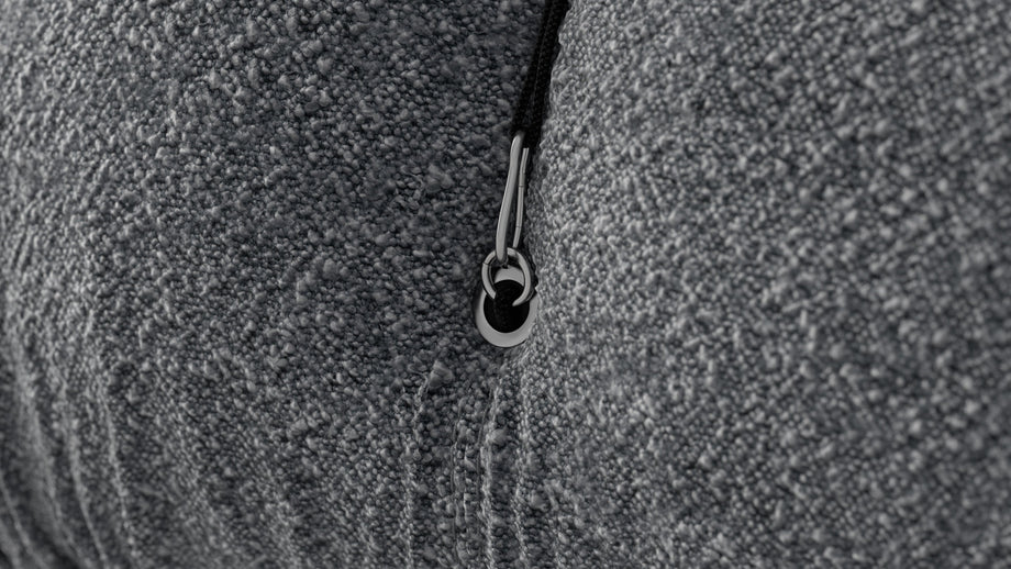 Bellini SeccionalGray Boucle