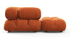 Bellini Sectional - Apricot Velvet - Image 4