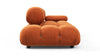 Bellini Sofa - Apricot Velvet - Image 4
