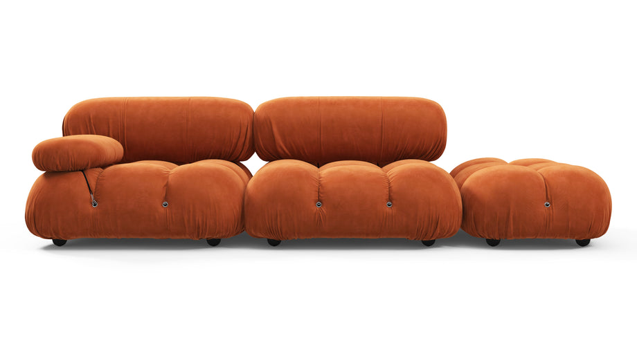 Sofá BelliniApricot Velvet
