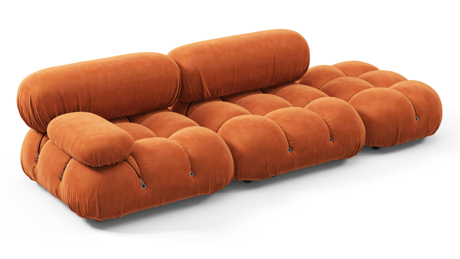 Sofá BelliniApricot Velvet