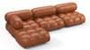 Bellini Sectional - Tan Premium Leather - Image 3