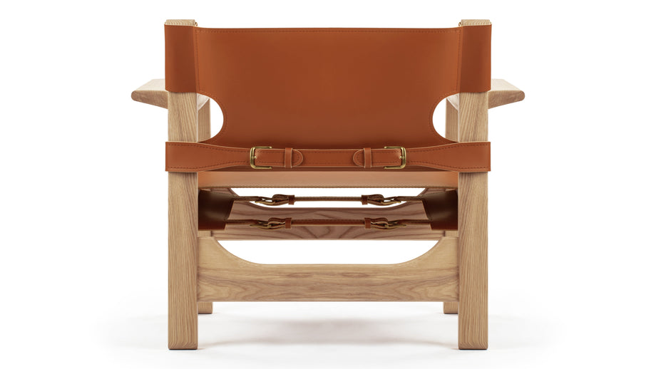 HiszpańskiWhiskey Brown Vegan Leather