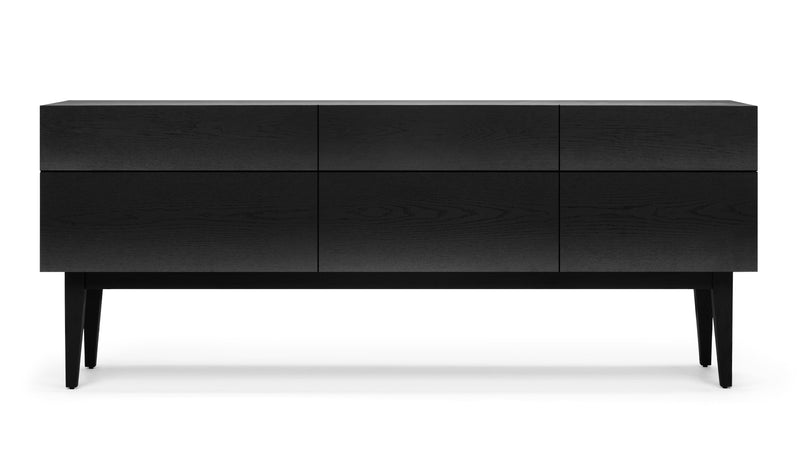 ReflectReflect - Reflect Credenza, Black Ash