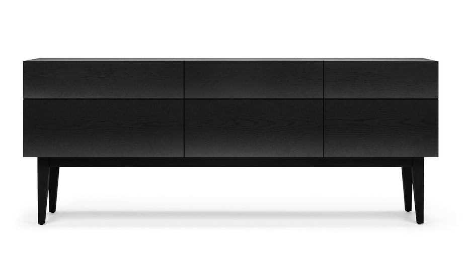 ReflectReflect - Reflect Credenza, Black Ash