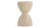 Apollo - Apollo - Apollo Side Table, Travertine - Image 1