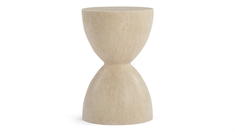 ApolloApollo - Apollo Side Table, Travertine