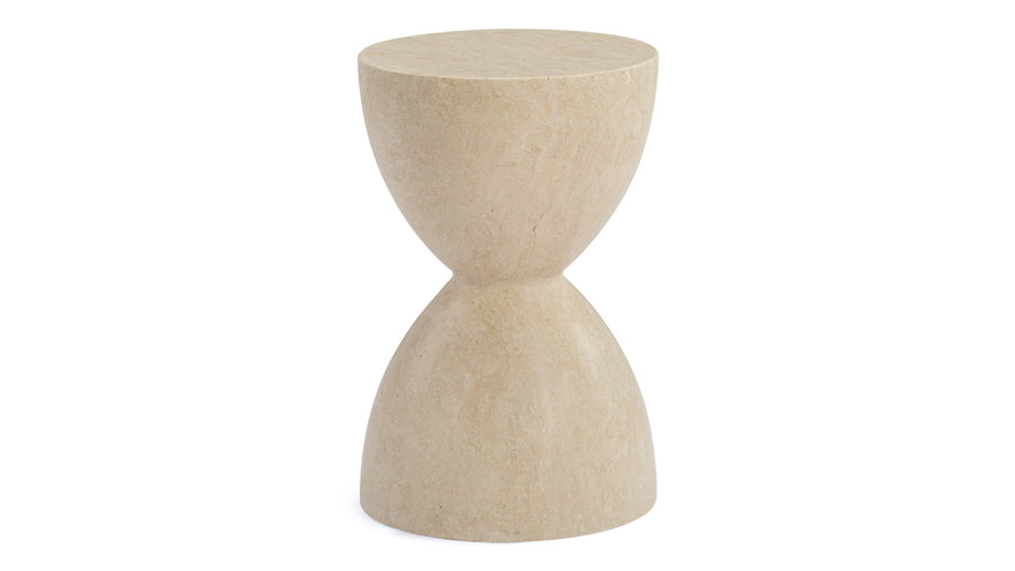 ApolloApollo - Apollo Side Table, Travertine