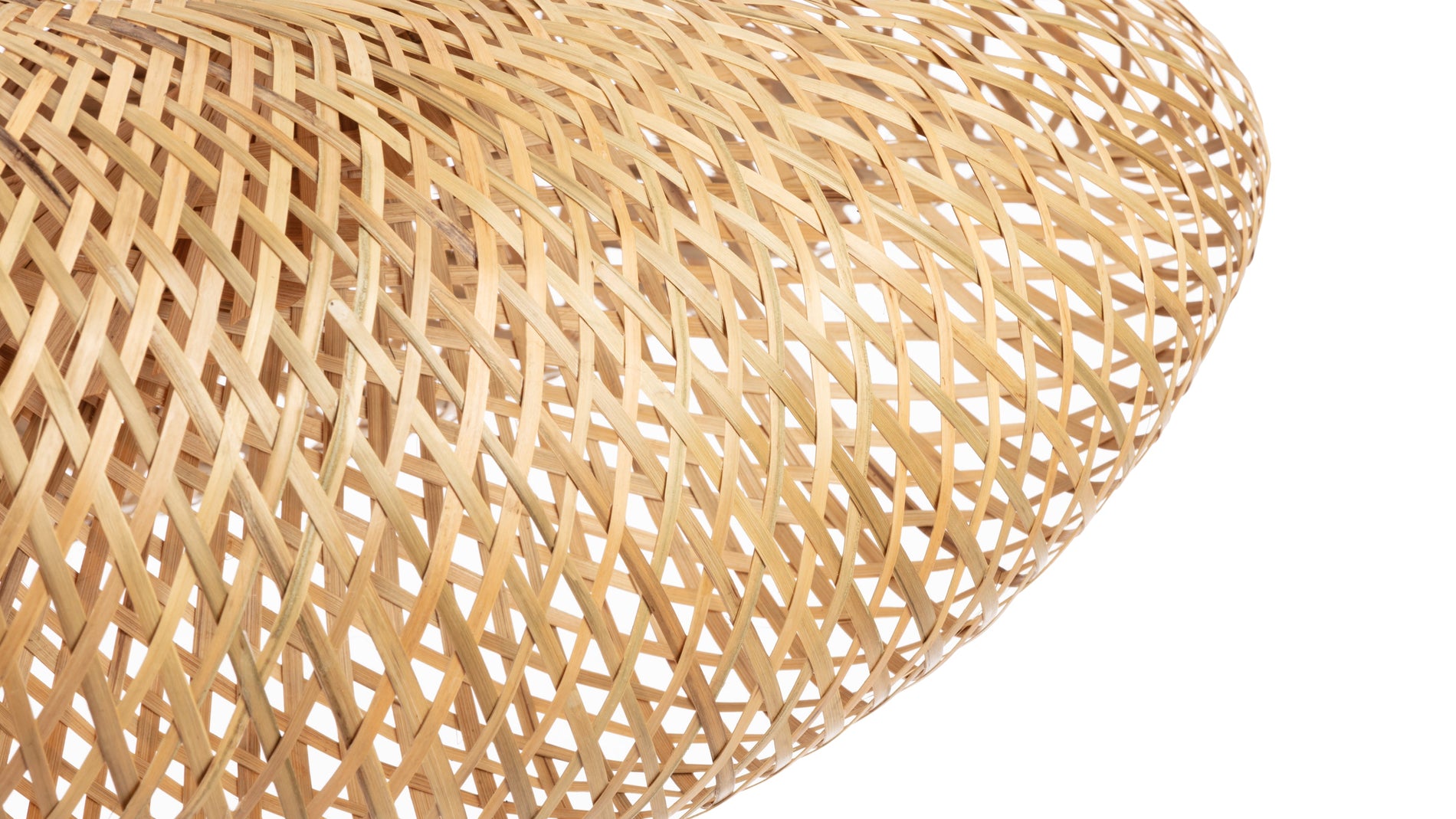 MiraMira - Mira Ceiling Light, Natural Rattan