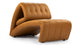 Etienne - Etienne - Etienne Lounge Chair, Tan Vegan Leather - Image 1