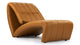 Etienne - Etienne - Etienne Lounge Chair, Tan Vegan Leather - Image 3