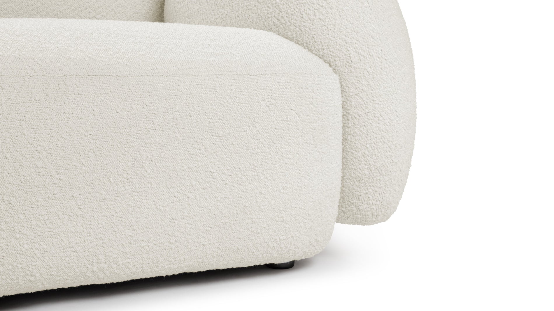GigiGigi - Gigi Three Seater Sofa, White Boucle