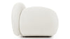 Gigi - Gigi - Gigi Three Seater Sofa, White Boucle - Image 3