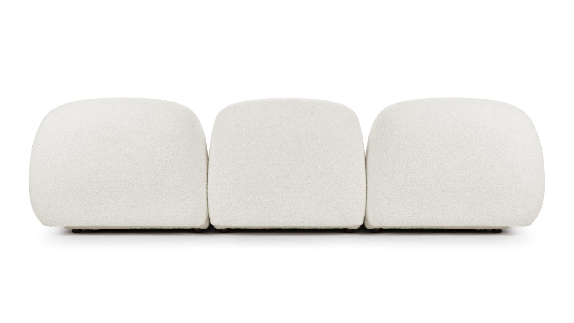 GigiGigi - Gigi Three Seater Sofa, White Boucle