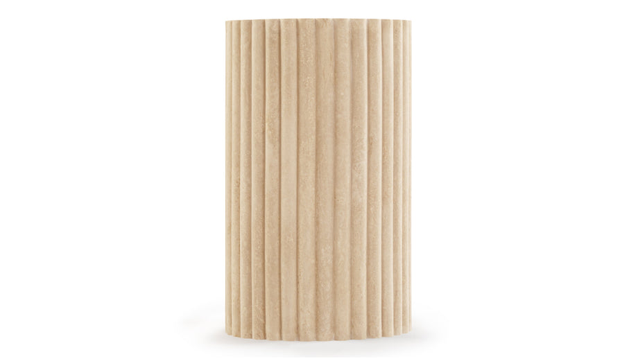 SaturnSaturn - Saturn Side Table, Travertine