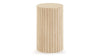 Saturn - Saturn - Saturn Side Table, Travertine - Image 2
