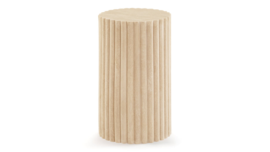 SaturnSaturn - Saturn Side Table, Travertine