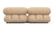 Bellini Sofa - Ecru Velvet - Image 4
