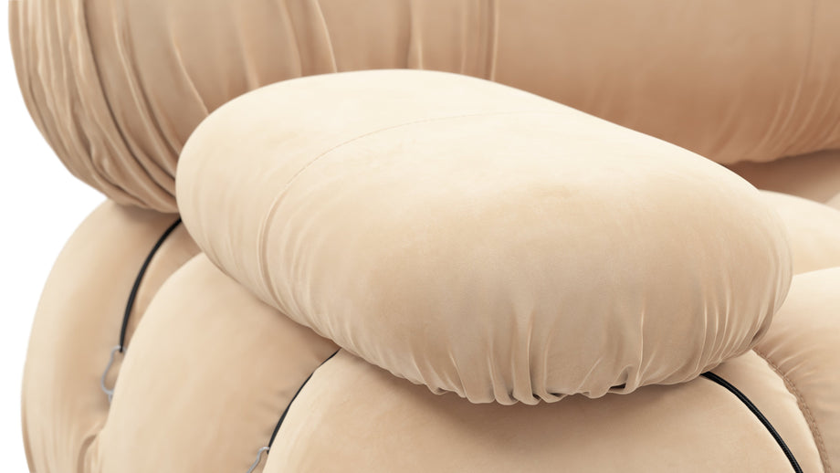 Sofá BelliniEcru Velvet