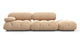 Bellini Sofa - Ecru Velvet - Image 1