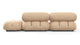 Bellini Sofa - Ecru Velvet - Image 5