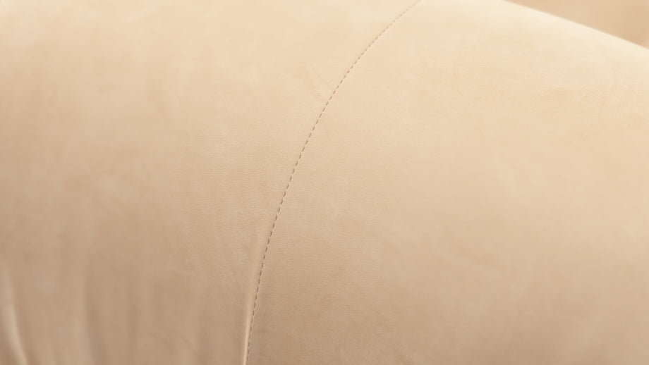 Bellini SeccionalEcru Velvet