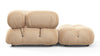 Bellini Sectional - Ecru Velvet - Image 4
