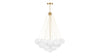 Cloud - Cloud - Cloud Chandelier, Small, Gold and Frosted Glass - Image 2