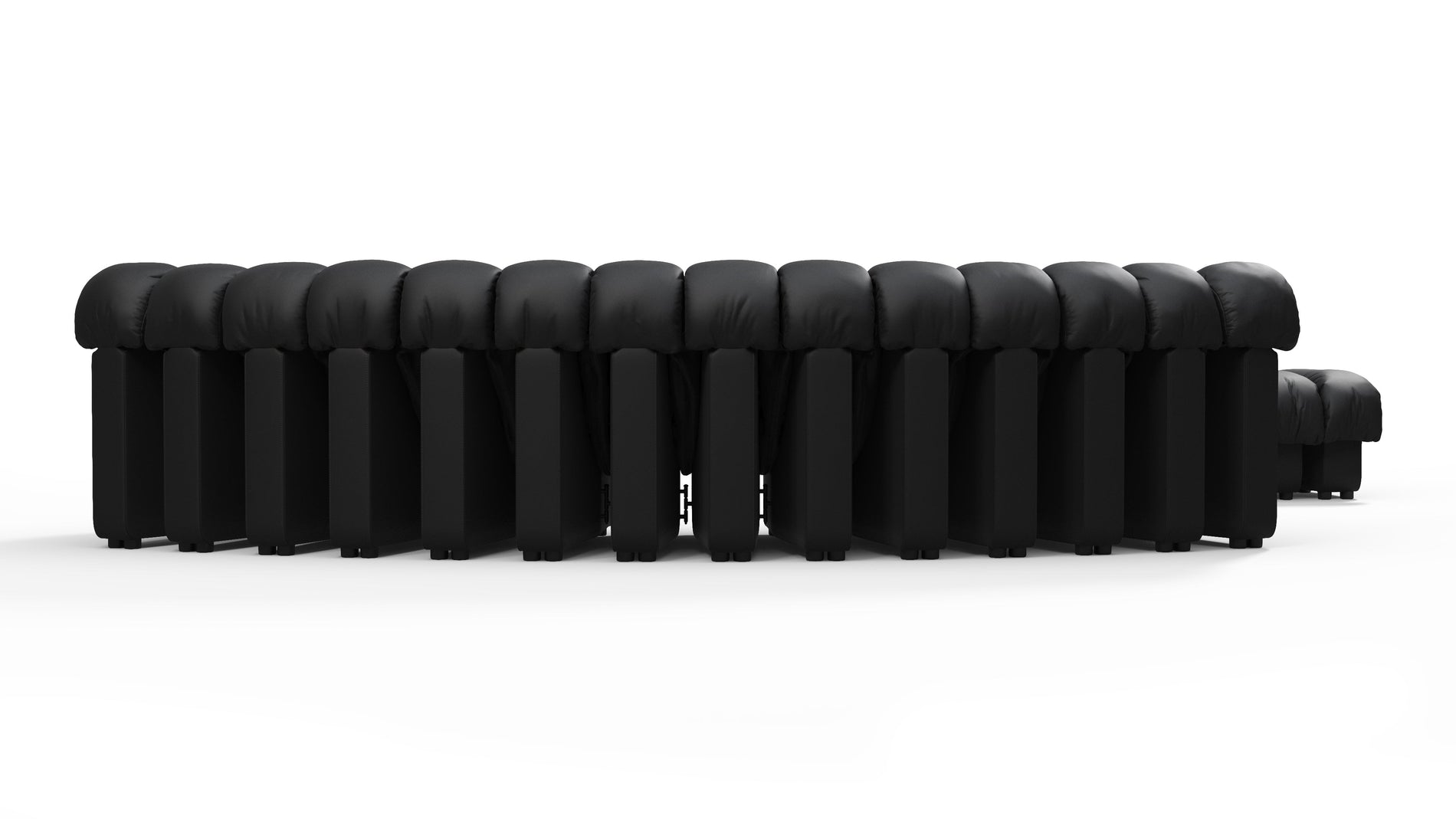 DS 600Black Vegan Leather