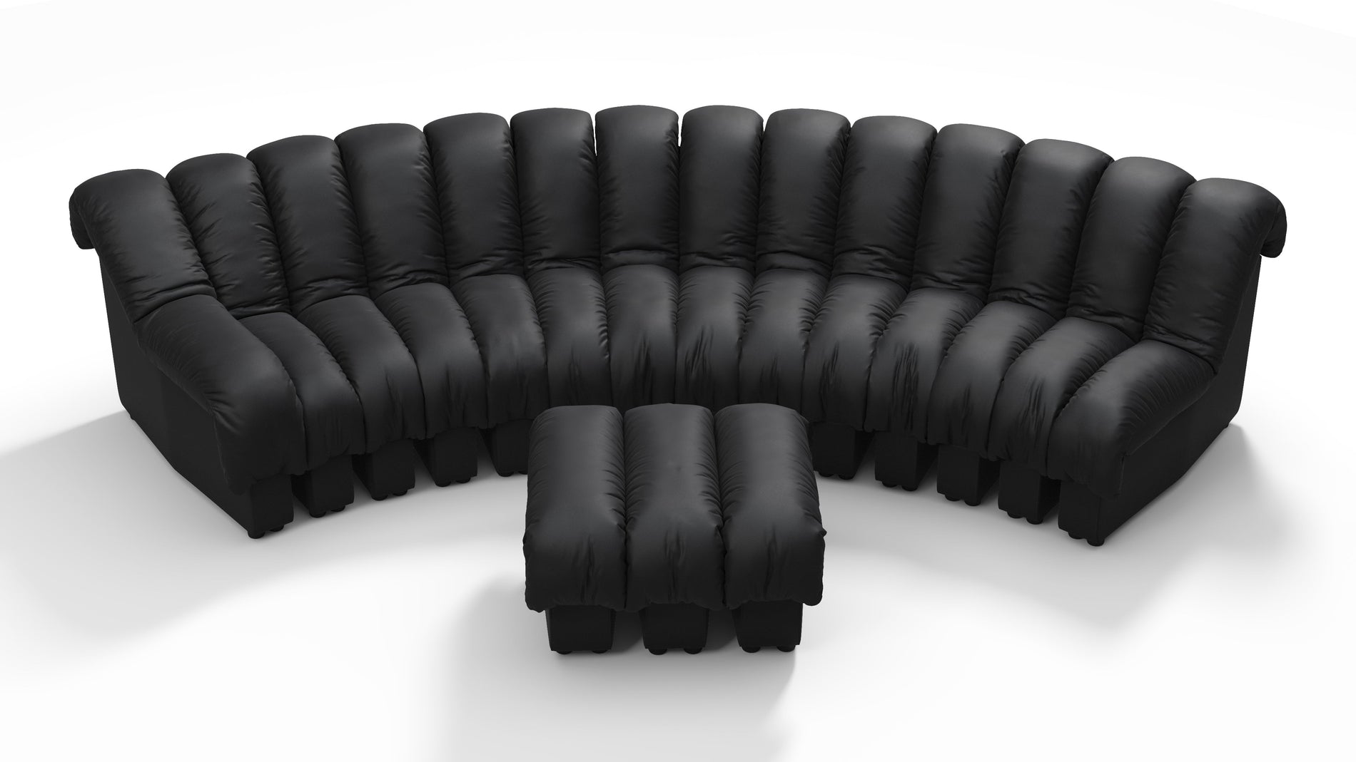 DS 600Black Vegan Leather