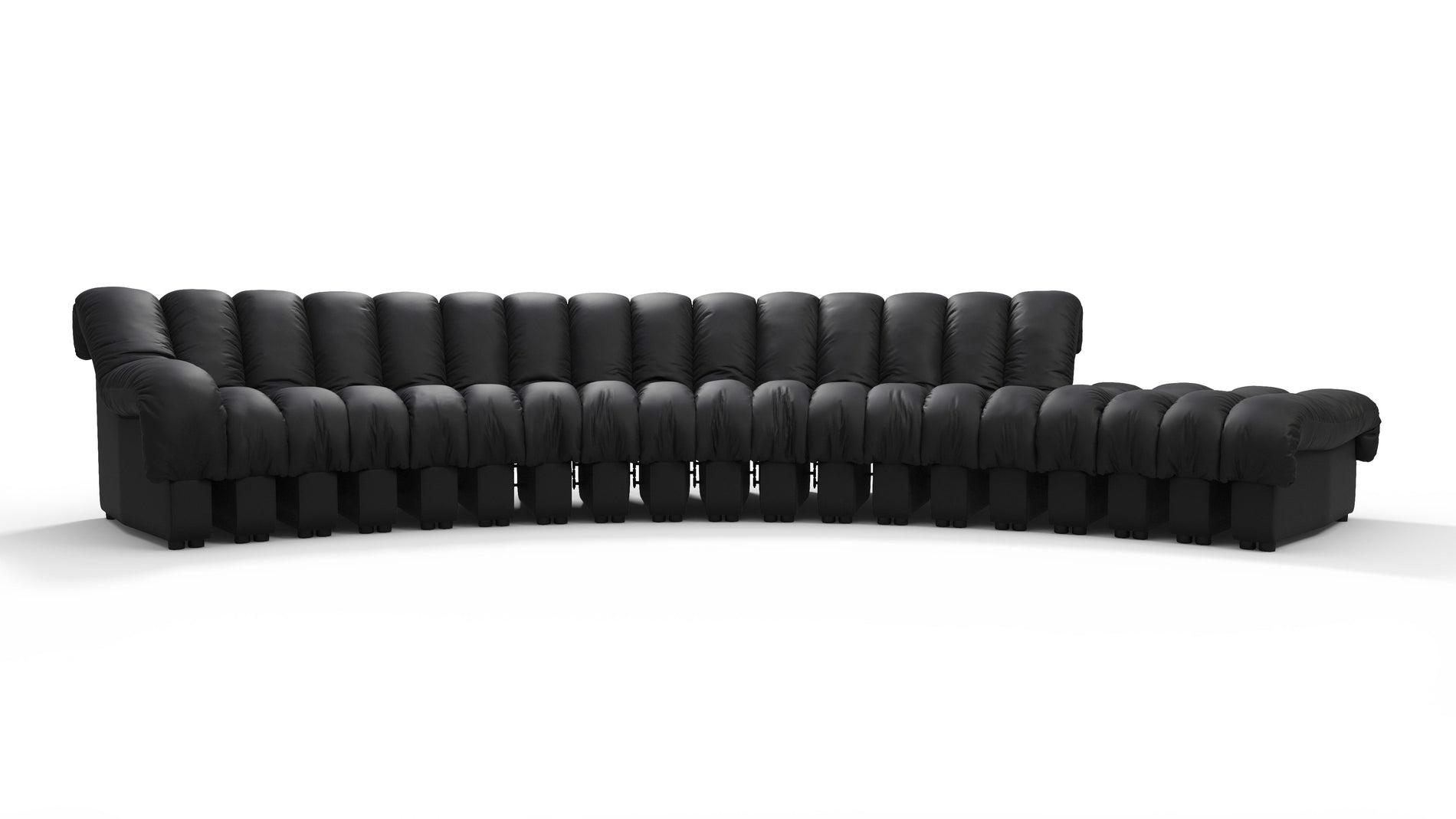 DS 600Black Vegan Leather