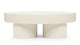 Kaia - Kaia - Kaia Coffee Table, Alabaster Concrete - Image 3