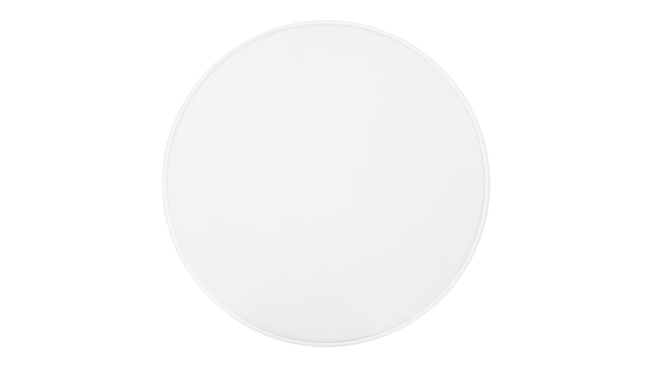 TorTor - Tor Round Coffee Table, White Concrete