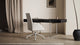 Mies - Mies - Mies Desk Chair, Light Gray Brushed Weave - Image 7