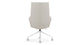 Mies - Mies - Mies Desk Chair, Light Gray Brushed Weave - Image 4