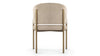 Esme - Latte Vegan Suede and Brushed Brass - Image 4