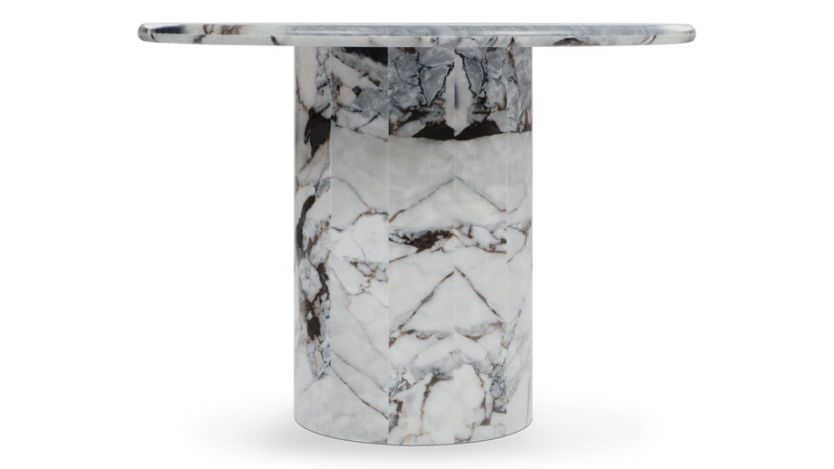DanteDante - Dante Dining Table, Modellato Marble, 196cm