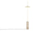 Arum - Arum - Arum Floor Lamp, Beige and Travertine - Image 3