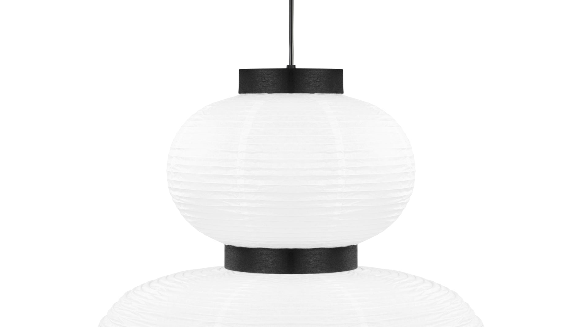 AkioAkio - Akio Cloche Paper Pendant Light, White