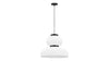 Akio - Akio - Akio Cloche Paper Pendant Light, White - Image 5